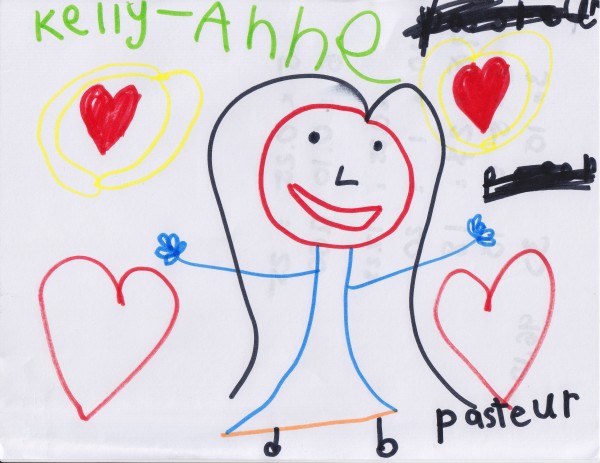 Kelly-Anne fait un dessein à son pasteur